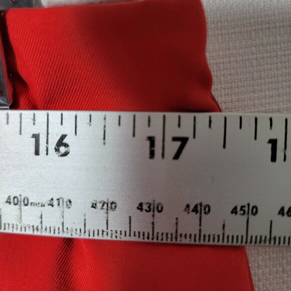 Coral Bay Golf Womens Skort Size 12 Side & Back Pocket Back Zip Red - Picture 5 of 13